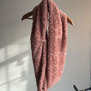 Pink Infinity Scarf 29Palms Soft Faux Fur
